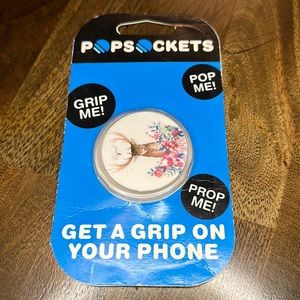 🆕 NWT POPSOCKET BUCK DEER FLOWERS